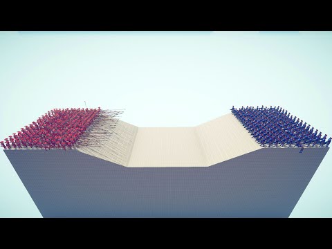 50 PIKE vs 50 ALL UNITS - TABS - Totally Accurate Battle Simulator #shorts