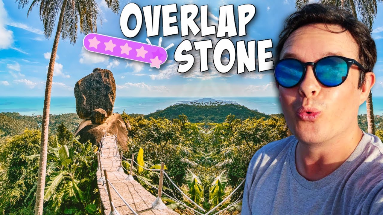 Join a traveler as they set out to explore the intriguing Overlap Stone in this captivating video.