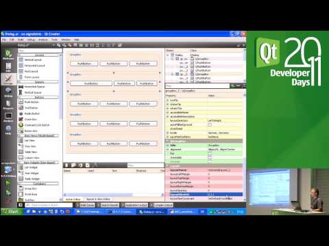 Qt DevDays 2011, Getting Started - a Qt fast track 3/4 - Widgets and Layouts: Oliver Gutbrod