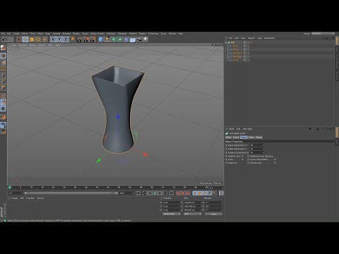 Cinema 4D QuickStart 01 The Layout