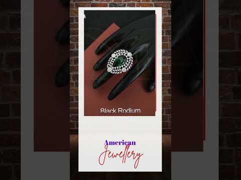 American diamond finger ring, packaging type: boxes