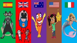 Cartoons From Different Countries | Pt.107