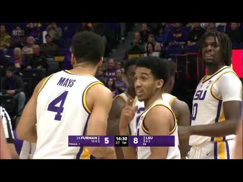 Furman vs LSU   NCAA Basketball 2018   21 12 2018