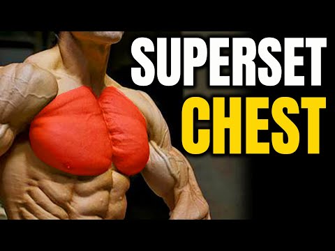 How To Train Superset Chest?!💪| 8 Superset Chest Exercises | Superset Chest Workout