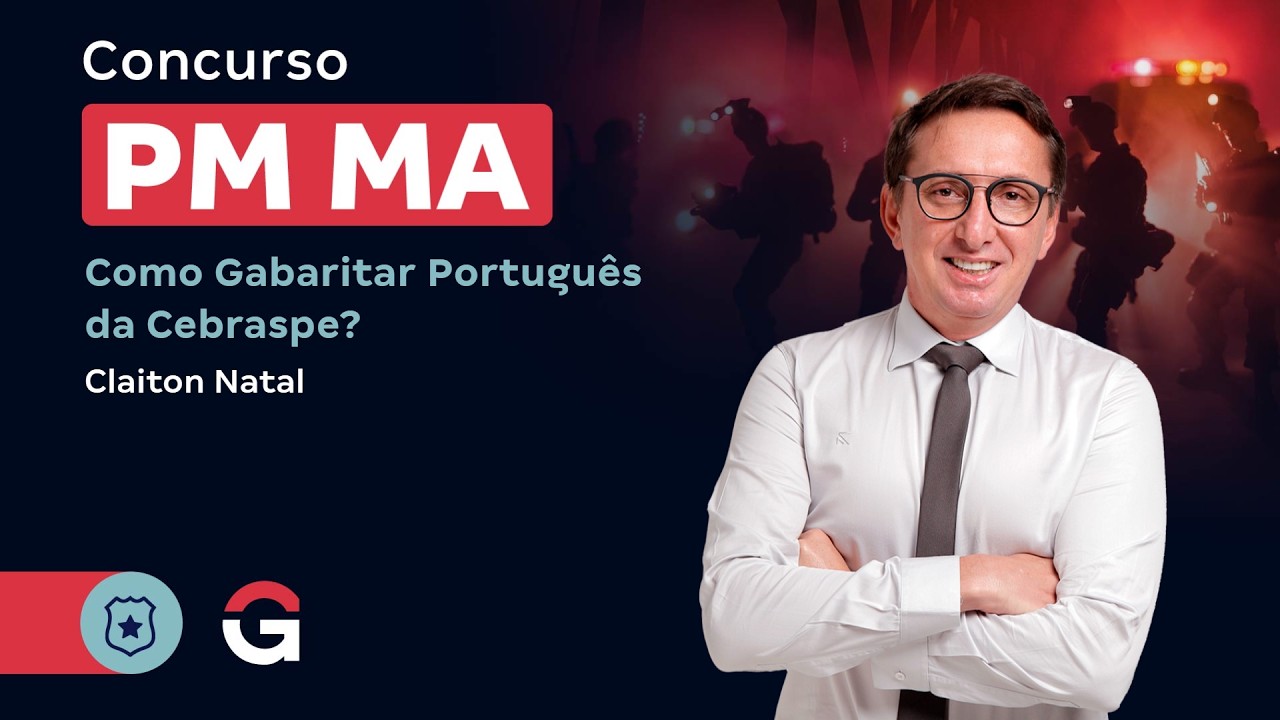 Concurso PM MA | Como Gabaritar Português da Cebraspe?