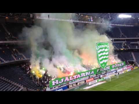 AIK - Hammarby Stockholm Derby Pre Match Tifo 28.08.2016