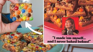 I tried MAGIC RAINBOW Cookie Bars! Exquisite. A+. No notes.