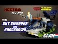 HCC788 1987 SKY SWEEPER And KNOCKDOWN Battle Force 2000 Vintage G I Joe Toy
