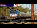 TVS SEPTA Amtrak Trains Peak Hour At Glenolden Station