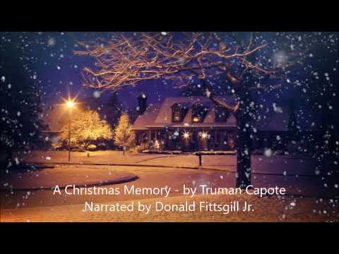 A Christmas Memory by Truman Capote - narrated by Donald Fittsgill Jr.