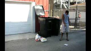 Apartment - Neil drops mail key in Garbage