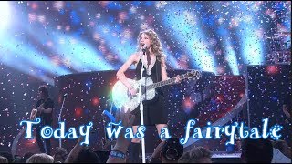 Today was a fairytale (uncut) Taylor Swift #Fearless tour