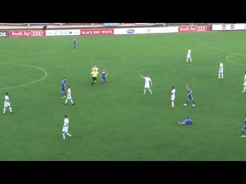 Эпизод с Яссе Туоминеном в матче "Динамо" (Брест) - БАТЭ 05.04.2017