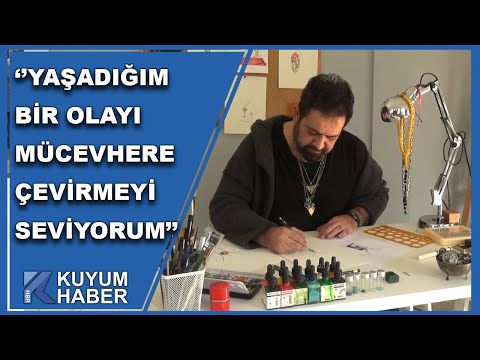 Mücevher Tasarımcısı Fatih Çetinkaya  Tasarım Yaparken Nelerden Esinlendiğini Anlattı
