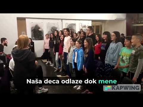 Snimak dečjeg hora RocHoir, koji je obradio pesmu Rijaliti benda Mortal Kombat 🎸🎶🤘