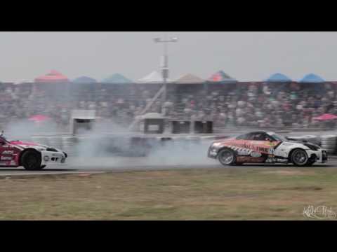 Dany Bernier Leading Jonathan Guitard - Formula Drift Canada World 2015