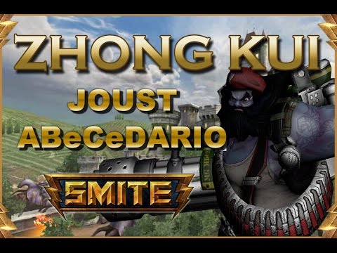 SMITE! Zhong Kui, Acabamos con artilleria pesada!! Joust Abecedario #71