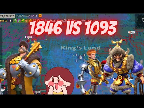 1846 vs 1093 - KvK Kingsland Fight!