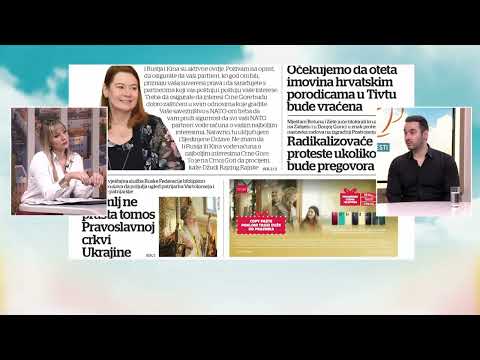 BOJE JUTRA - PREGLED ŠTAMPE (MILOŠ PEROVIĆ) | Vijesti online