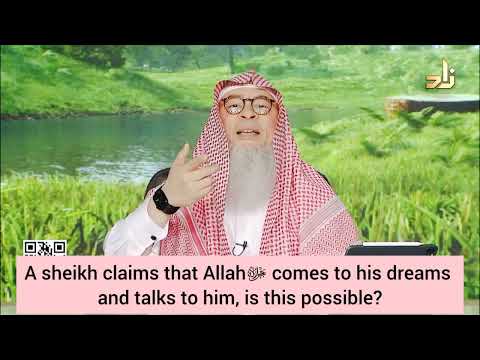 A sheikh claims that Allah comes to his dreams & talks to him, is it possible? - assim al hakeem
