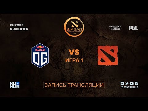 OG vs Final Tribe, DAC EU Qualifier, game 1 [GodHunt, 4ce]