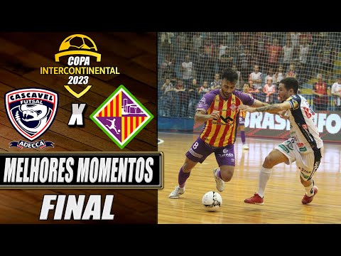 Melhores Momentos e PÊNALTIS Cascavel X Palma | Copa Intercontinental de Futsal 2023 (07/12/2023)