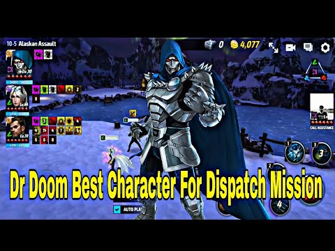 Dispatch Mission Last Stage Solo With Doctor Doom | Doom Best Villain For PVE? - Marvel Future Fight