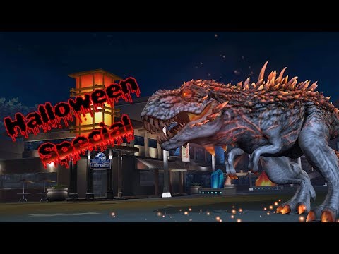 Jurassic World Halloween-i kiadás: Újabb T-rex boss!