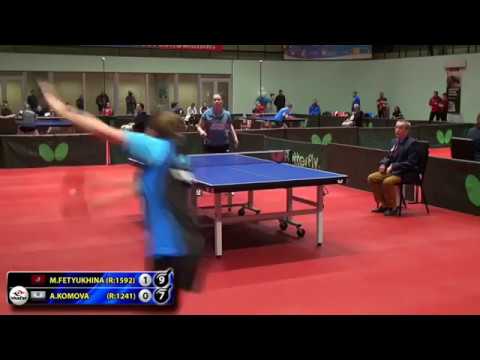 FETYUKHINA - KOMOVA 2 #RUSSIAN #Team #Championships #tabletennis #настольныйтеннис