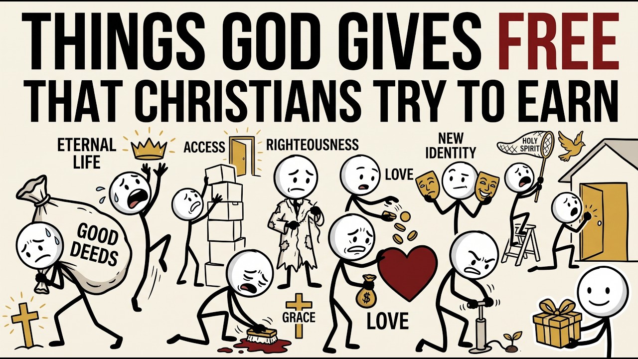 Things God Gives Free That Most Christians Try to Earn