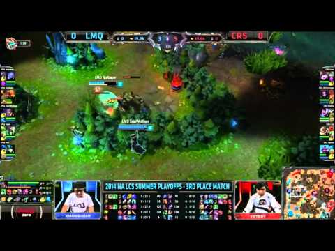 NoName on Lee Sin clears ward w/o vision - LMQ vs CRS Glitch