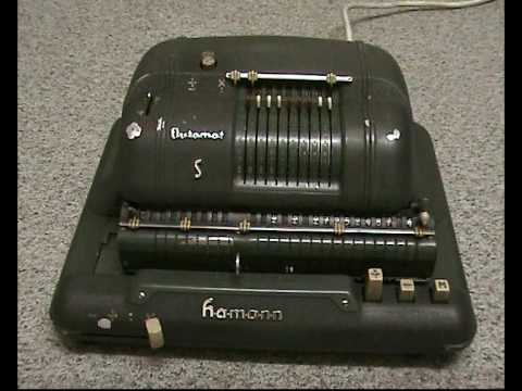 Hamann Automat S  De Te We old rare calculator for museum