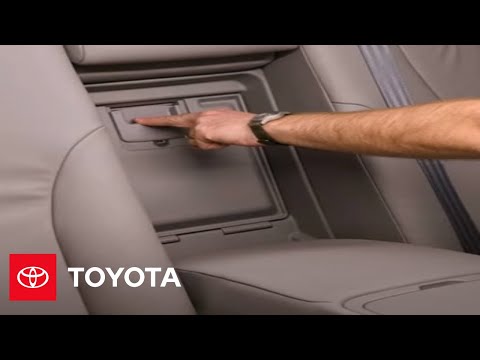2007 - 2009 Camry How-To: Rear-Seat Pass-Through | Toyota