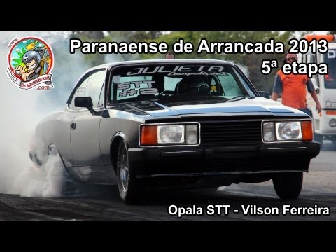 Opala 6 cil aspirado STT - Vilson Ferreira - 5ª etapa Paranaense de Arrancada 2013