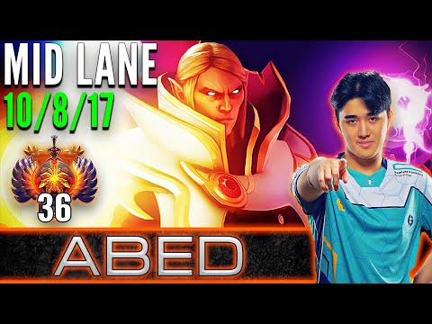 Abed  [ Invoker ]  Mid Lane Pro Gameplay  [ Patch 7.32d ]  Dota 2 Full Game