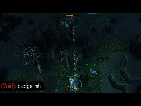 DOTA PUDGE EPIC LONG BLIND HOOK! (IQ 200)