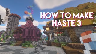 How To Make Haste 3 Potions - Hypixel Skyblock (Minecraft)