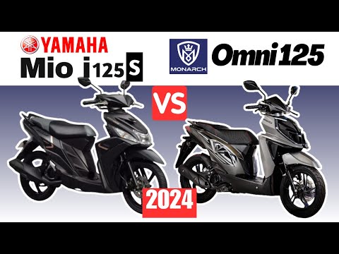 Yamaha MIO i 125 S vs Monarch Omni 125 | Side by Side Comparison | Specs & Price | 2024