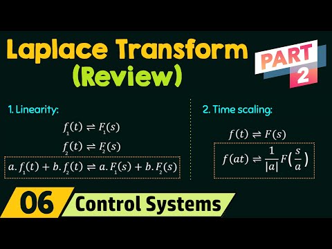 Review of Laplace Transform Part 2