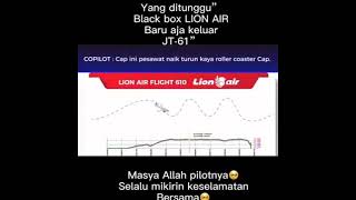 Download lagu LION AIR JT-610 BLACK BOX VOICE RECORDING BEFORE THE CRASH mp3