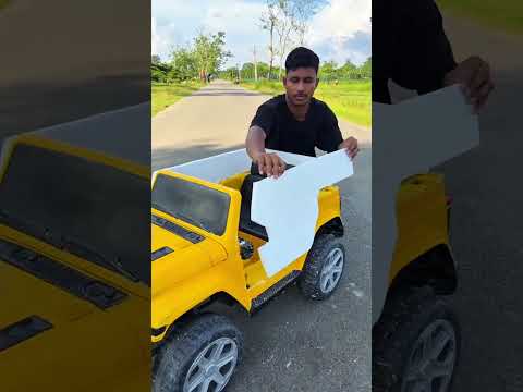 🚗✨ سيارة لينا القديمة تتحول إلى سيارة جديدة! #shorts