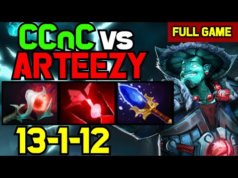 Rank 1 vs Rank 2 NA - CCnC MID Storm spirit vs Arteezy  CARRY Morphling