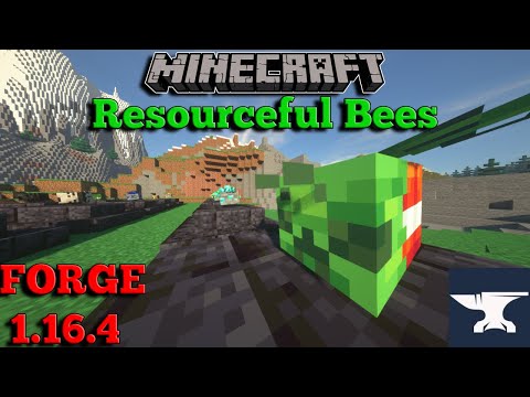 Resourceful Bees Are Way Too OP [Minecraft Mod Showcase]