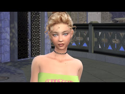 sims4 realistic style download blonde female Sofie Rasmussen by Bonita100 Game Video Preview