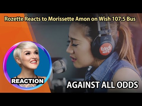 Vocal Coach Reacts to Morissette Amon "Against All Odds" on Wish 107.5 Bus #rozette #morissetteamon