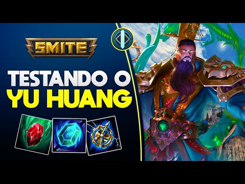 Testando a gameplay do YU HUANG MID - ⚡ Smite BR Conquista