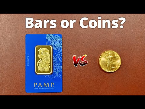 Investing In Gold Bars vs Coins? Choose Wisely!
