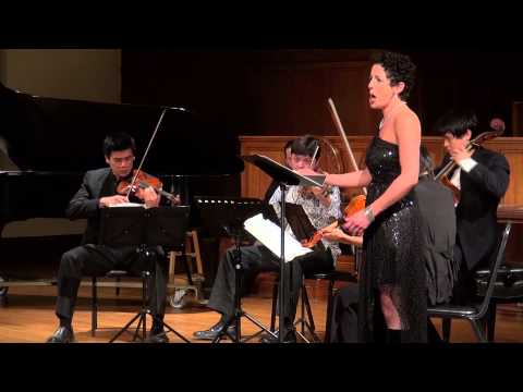 Ann Moss and The Hausmann Quartet: String Quartet #2 Opus 10 (Arnold Schoenberg)