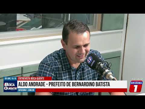 Entrevista com Prefeito Aldo Andrade e autoridades de Bernardino Batista - PB