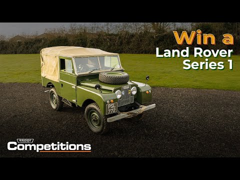 Win a 1956 Land Rover Series 1 or £12,000 | Bridge Classic Cars